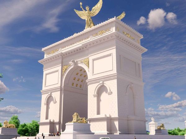 Kata Trump Gapura Ini Paling Indah Sedunia, Menurutmu Gimana?