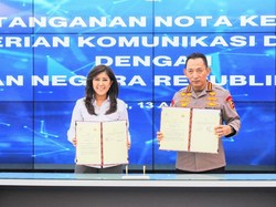 Kapolri-Menkomdigi Teken MoU, Komitmen Perkuat Keamanan Ruang Digital
