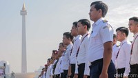 Kemhan Lepas 2.000 ASN Ikuti Latihan Komcad