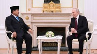 Momen Akrab Pertemuan Prabowo dan Putin di Moskow