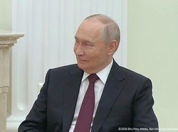 Semringah Putin Saat Prabowo Ucapkan Hari Paskah dan Hari Kosmonaut