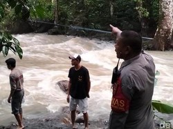 Pemandian Tibu Ijo Ditutup Usai Wisatawan Tewas Terseret Arus