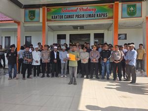 Warga di Rohil Deklarasi Damai Usai Demo soal Narkoba Berujung Perusakan