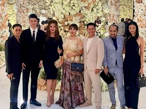 Most Pop: Gaya Tamara Bleszynski di Nikahan Rassya, Tak Tampil di Pelaminan