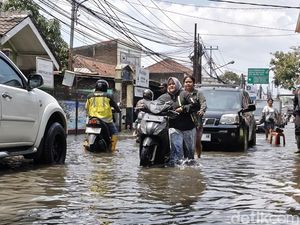 BPBD: 28 Rumah di Derwati Bandung Terendam Banjir