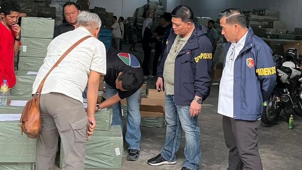 Bareskrim Polri bongkar penyelundupan di Jakarta Utara (dok.istimewa)