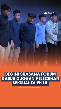 Video: Begini Suasana Forum Audit Kasus Dugaan Pelecehan Seksual FH UI