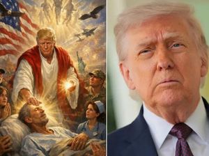 Heboh Trump Hapus Gambar AI Dirinya Mirip Yesus