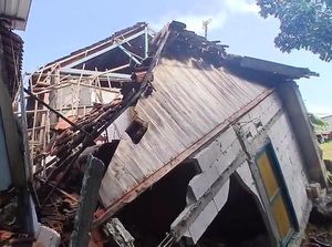 Tanah Longsor di Kemiri Blora, 4 Rumah Rusak Parah