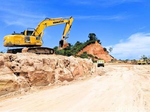 Dinas ESDM Tarakan Sidak ke Galian C Diduga Penyebab Banjir Pasir Juata Laut