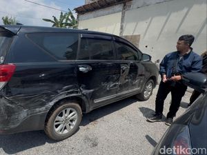 Innova Misterius Parkir di Hutan Rembang Ternyata Sempat Tabrak Mobil Polisi
