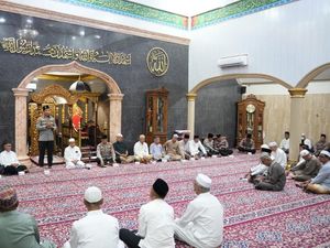 Polda Sumsel Safari Subuh untuk Perkuat Deteksi Dini Potensi Gangguan Kamtibmas