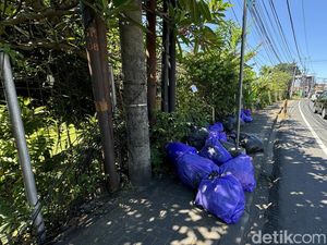 Makin Ngawur, 21 Kantong Besar Sampah Dibuang di SMP Wisata Sanur