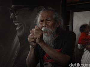 Kisah Kibar, Pelukis 76 Tahun yang Berjuang Lunasi Utang Ratusan Juta