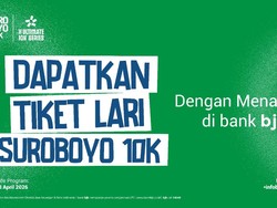 Nabung di bank bjb Bisa Dapat Tiket Lari Suroboyo 10K 2026! Begini Caranya