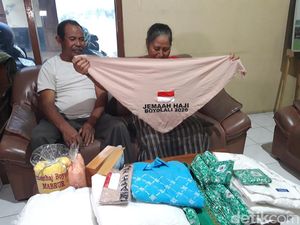 Tangis Haru Pasutri Penjual Jamu di Boyolali Berhaji Usai 14 Tahun Menanti