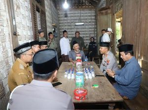 Kapolres Kediri Silaturahmi dan Ziarah ke Ponpes Mahir Arriyadl