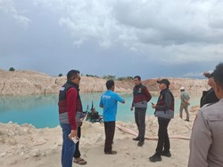 Ditreskrimsus Polda Babel Tindak Tambang Timah Ilegal di Kawasan Hutan Produksi