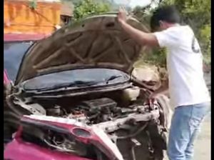 Truk Muat Pasir Gagal Nanjak Picu Kecelakaan Beruntun di Siumbatu Morowali