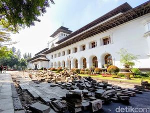 Proyek Plaza Gedung Sate-Gasibu Masuk Tahap Awal