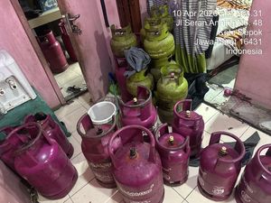 Polisi Bongkar Praktik Gas Oplosan di Depok, Elpiji 3 Kg Disuntik ke 12 Kg