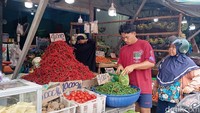 Harga Cabai Merah di Pasar Sukaramai Medan Capai Rp 40 Ribu Per Kilo