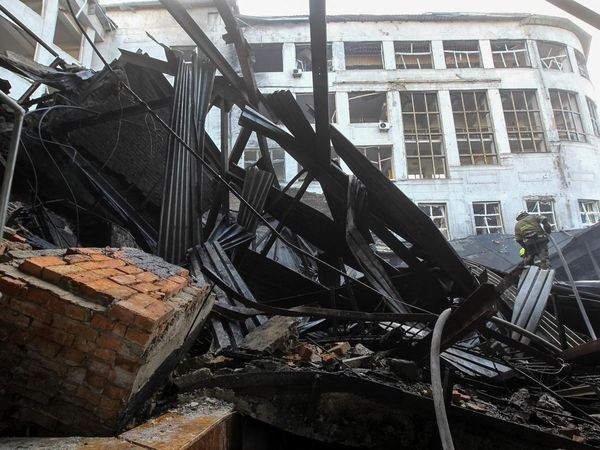 Serangan Drone Rusia Hantam Universitas di Ukraina