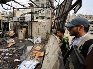 Serangan Israel Hantam Kamp di Gaza, Area Padat Sipil Terdampak