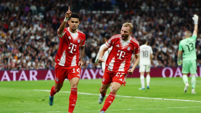 Bayern Munich hanya memerlukan minimal hasil imbang melawan Real Madrid di leg kedua perempatfinal Liga Champions.
