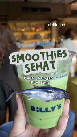Video: Unik! Smoothies di Kafe Jaksel Ini Pakai Kolagen Ikan Tuna Lokal