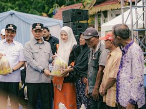 Walkot Agung Integrasikan Bantuan Pangan-Cek Kesehatan Gratis di Pekanbaru