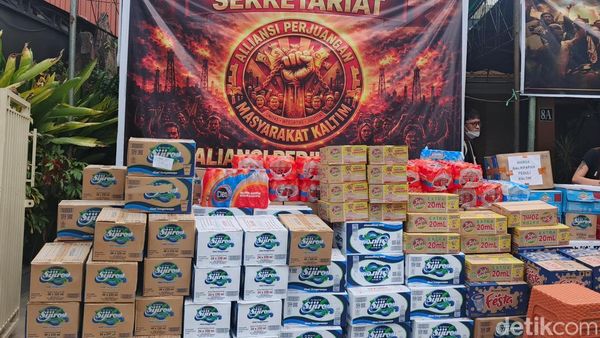 Potret Tumpukan Sumbangan Warga Kaltim Buat Aksi 21 April