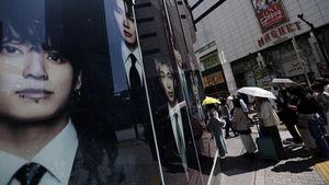 ARMY Serbu Pop-up BTS di Shibuya