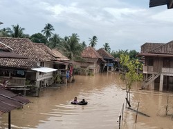 Banjir OKU Meluas, 347 Rumah Terendam-1.143 Jiwa Terdampak