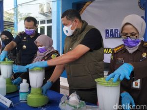 BNN Aceh Musnahkan Sabu 4,9 Kg dengan Cara Diblender