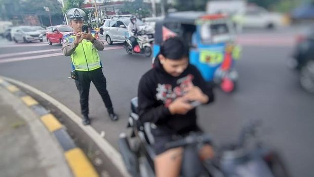 Dakgar Handheld Polda Metro Jaya Jaring 60 Pelanggar