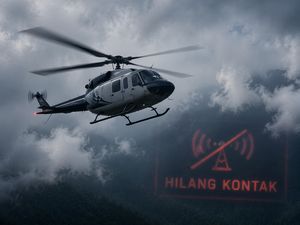 Video: Helikopter Hilang Kontak di Kalbar Angkut 2 Kru dan 6 Penumpang