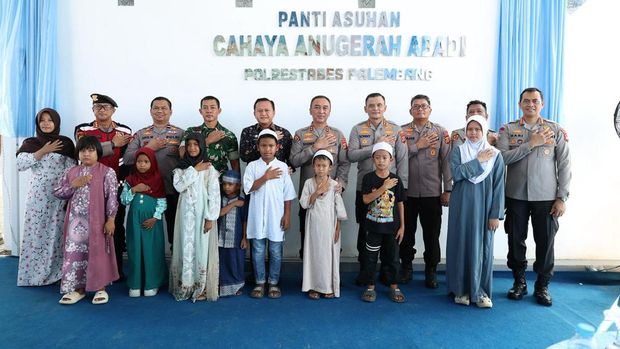 Kapolda Sumsel resmikan panti asuhan. (Dok. ist)