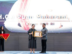 Terima Penghargaan KWP, Puan Soroti Pentingnya Peran Media bagi Kerja DPR