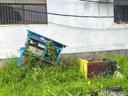 Menjaga Asa di Taman Kertawangunan Kuningan yang Terbengkalai