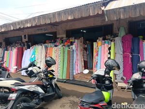 Pedagang Pasar Cipadu Menjerit, Kena Dampak Konflik Timur Tengah