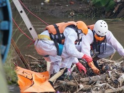 Geger Penemuan Kerangka Manusia di Sungai Citarum