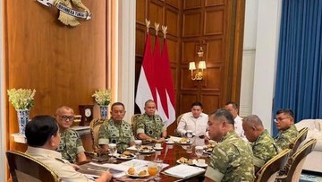 KSAD Menghadap Prabowo di Istana, Lapor 300 Jembatan Gantung Selesai Dibangun