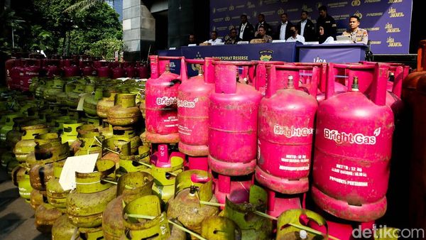 Terbongkar! Sindikat Oplos Elpiji Raup Rp2,7 Miliar