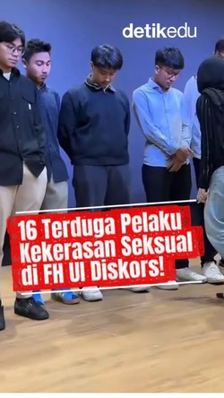 Video: 16 Terduga Pelaku Kekerasan Seksual di FH UI Diskors!