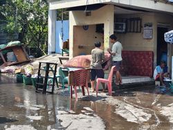 Kondisi Kampung Joyotakan Solo Usai Direndam Banjir