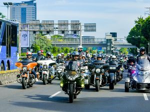 Respek Sesama Pengguna Jalan, Komunitas Moge Kampanye No Sirine, No Strobo