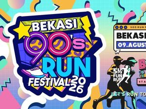 Pengalaman Lari 5K dengan Nuansa Festival 90-an yang Bikin Nostalgia