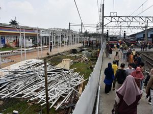 Jalur dan Peron Stasiun Bogor Diperluas