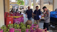 Komplotan Oplos LPG di Banyuwangi Dibekuk, Sehari Habis 184 Tabung Subsidi